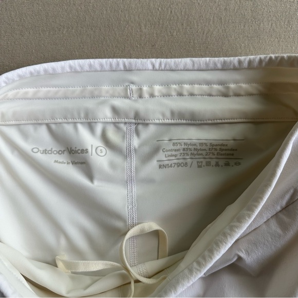 Outdoor Voices White Exercise Skort - Picture 5 of 7